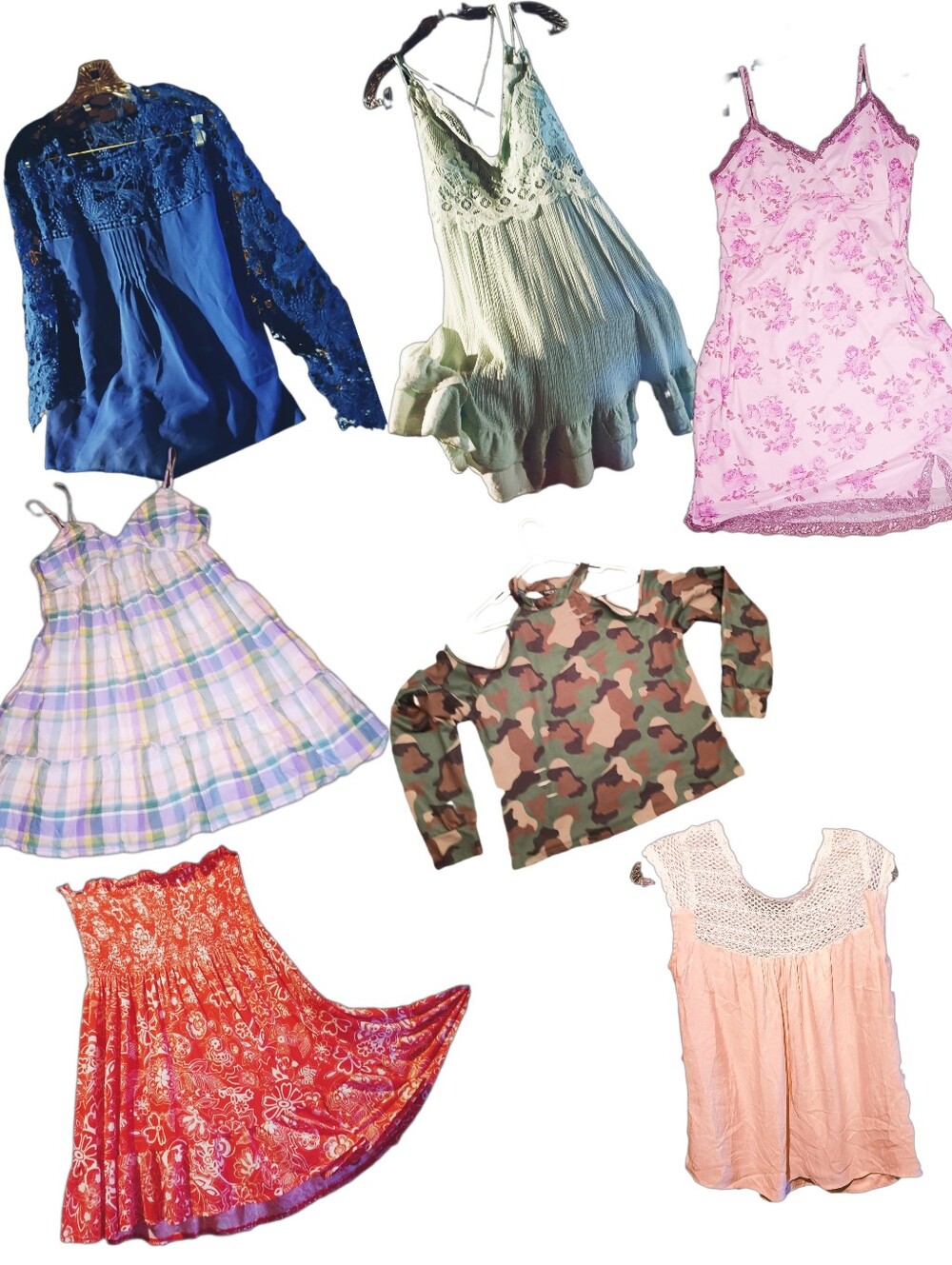 Mixed Lot of Women's Summer Dresses & Tops - Multi Color